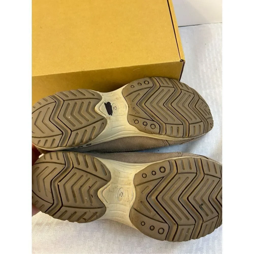Easy‎ Spirit 8.5 Sephoenixtj shoes mules suede fur trim